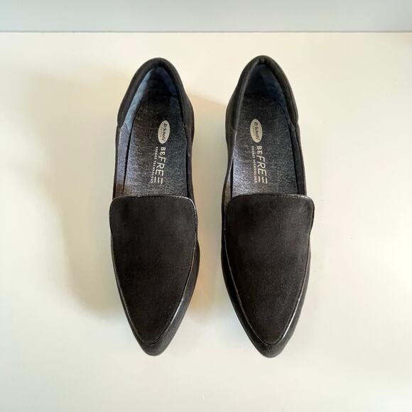 Dr. Scholl's Women's Vegan Lark Black Loafer Size 6 with Be Free Technology - Picture 2 of 8